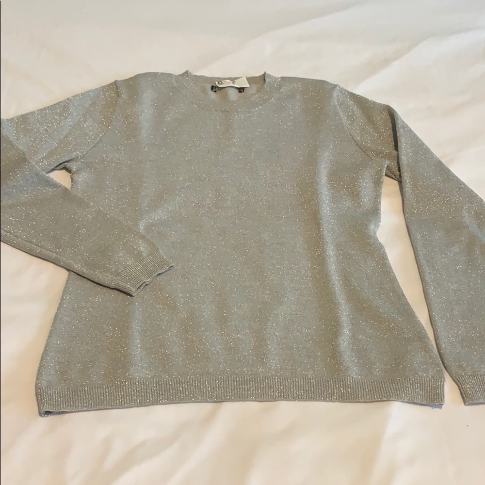 Express Glitter L/S Sweater Top